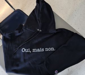 Men - Champion Long-sleeved Navy Blue Hoodie Host Pick